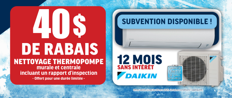 Promotions Daikin